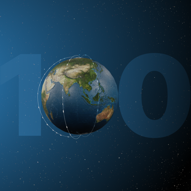 Why 100 satellites
